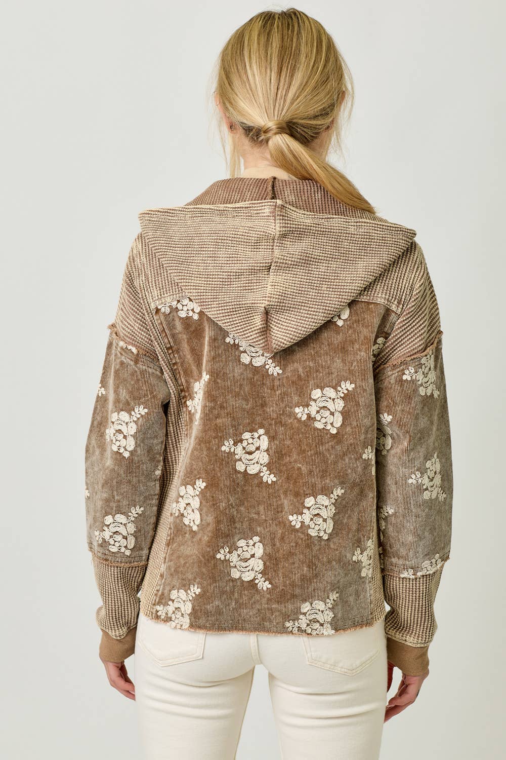 Baby Blues Floral Shacket