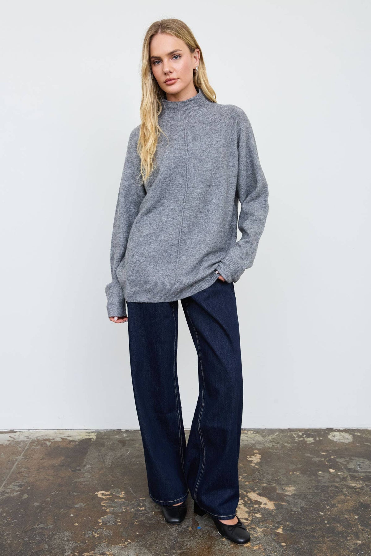 Wrap Me Up Center Seam Sweater
