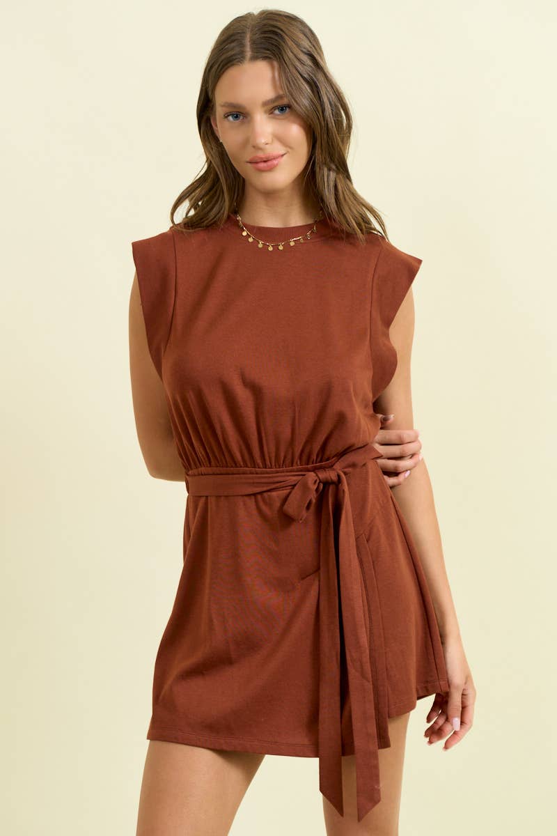Wrap Sleeve Romper