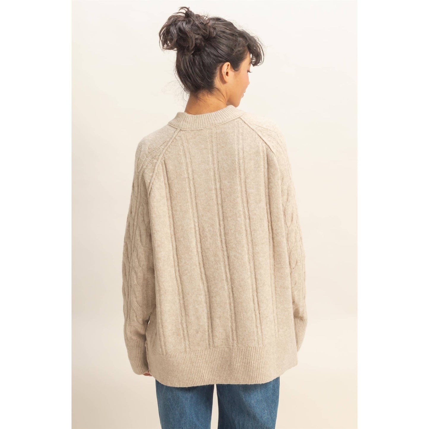 Cabin Fever Cable Knit Sweater