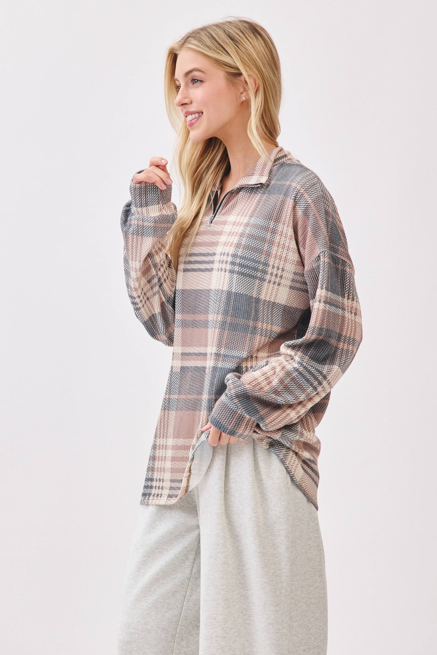 Mad about Plaid Pullover
