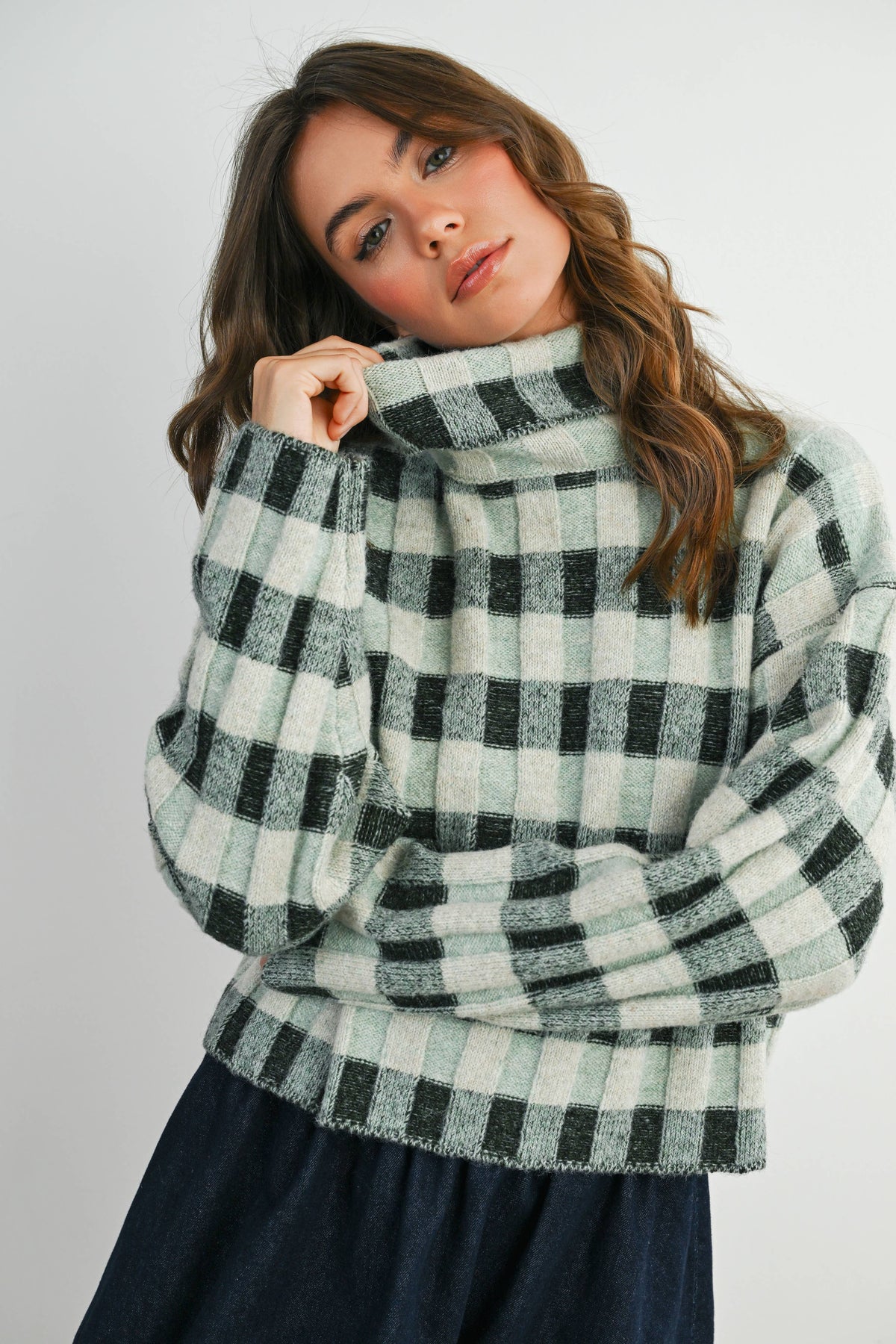 Mad in Plaid Sweater