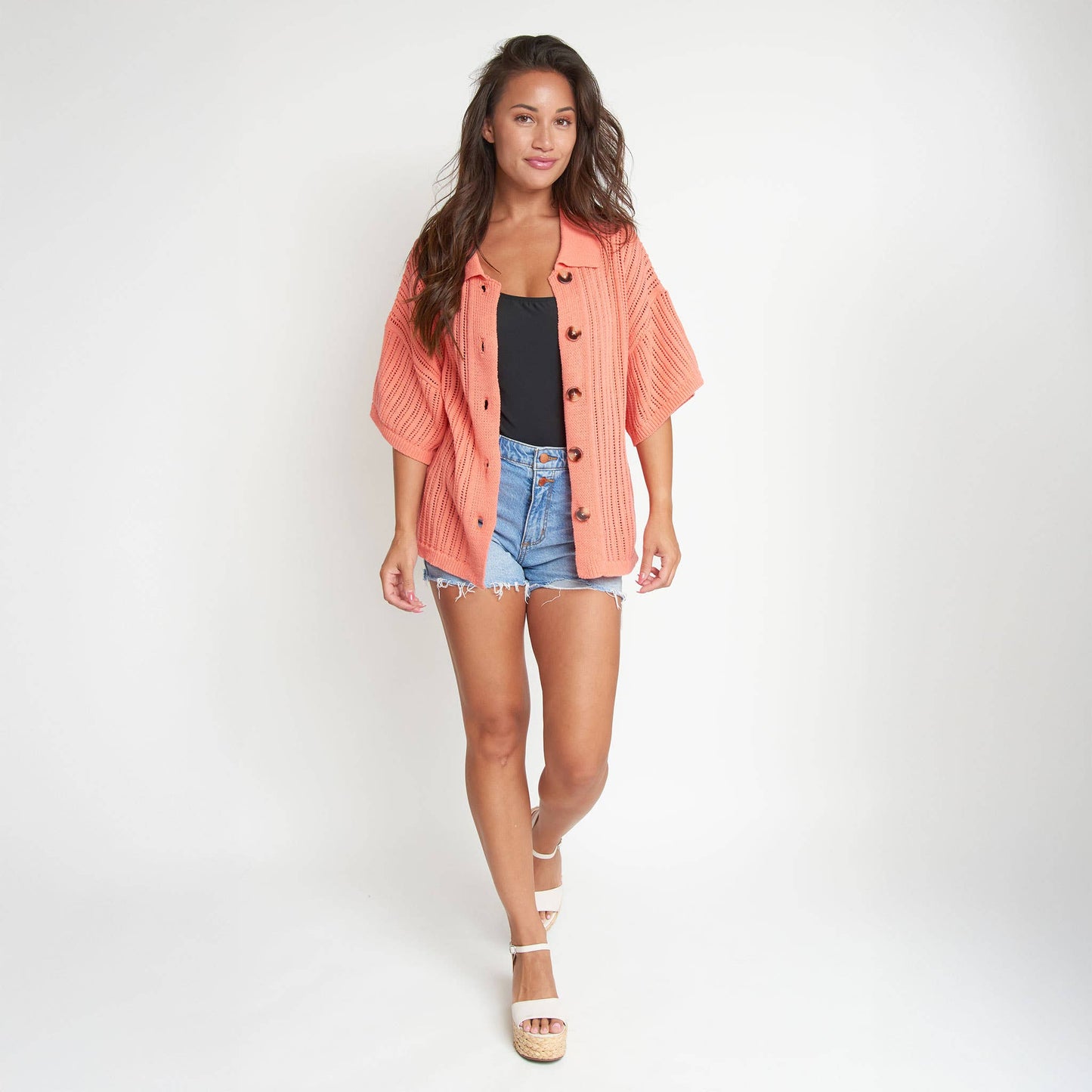 Catalina Crochet Cardi