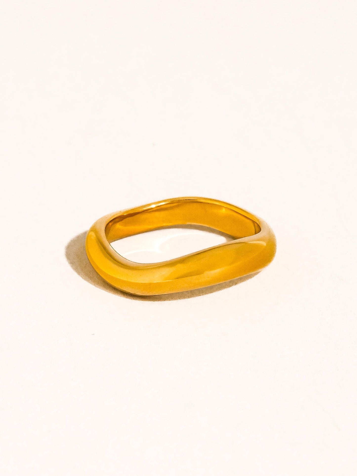 18K Gold Non-Tarnish Stackable Rings
