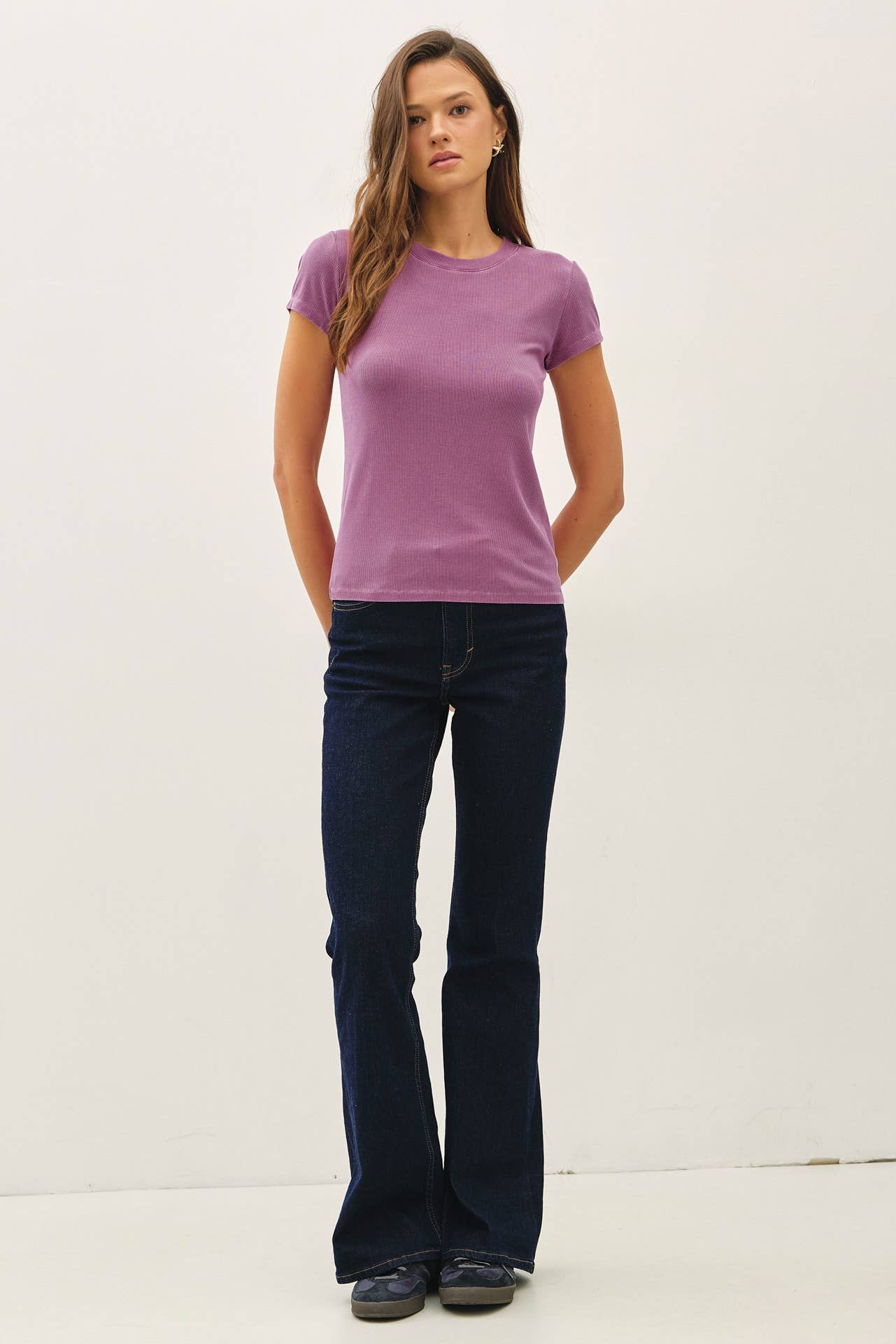 Basic Babe Ribbed Tee