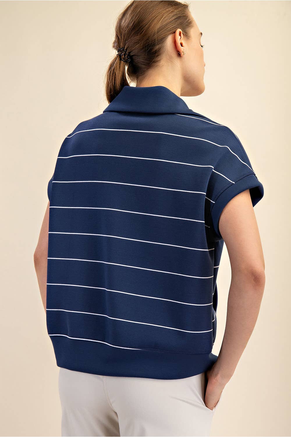 Nauti Girl SS Zip Top