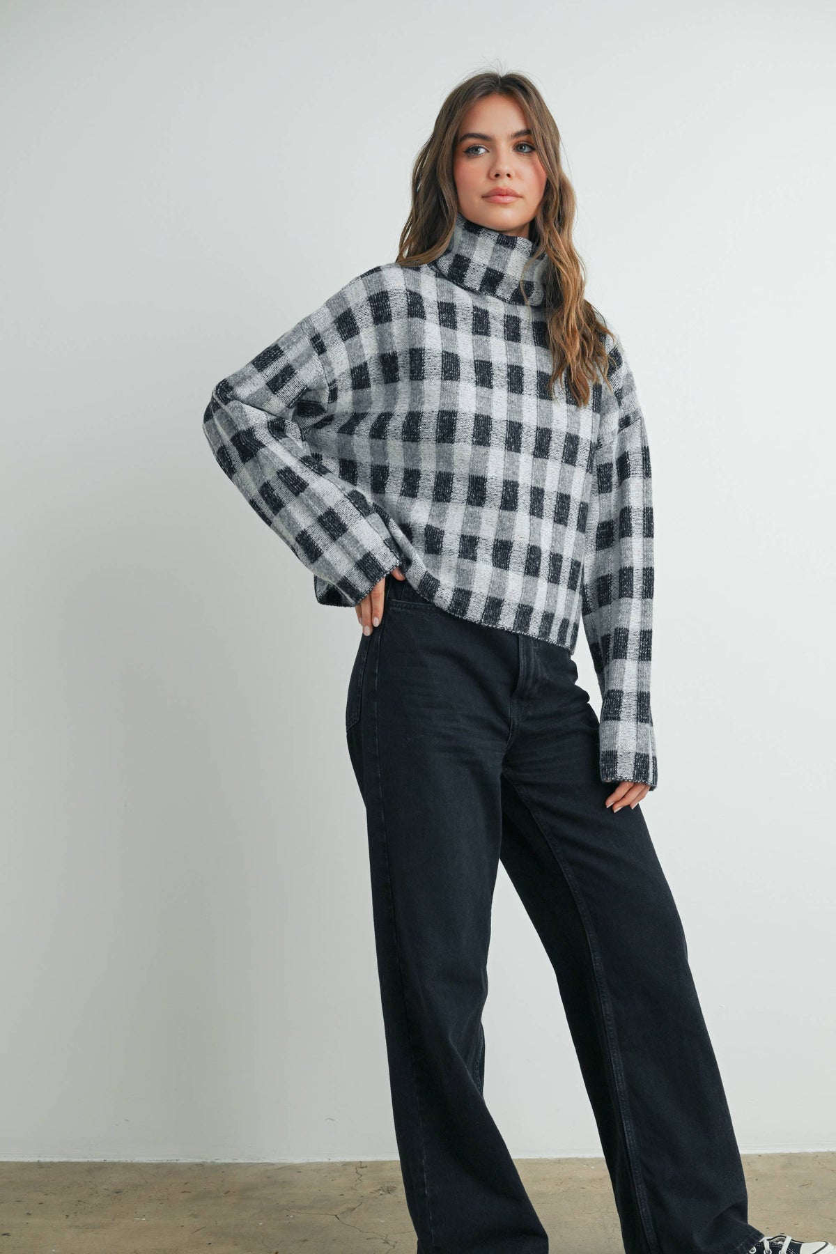Mad in Plaid Sweater