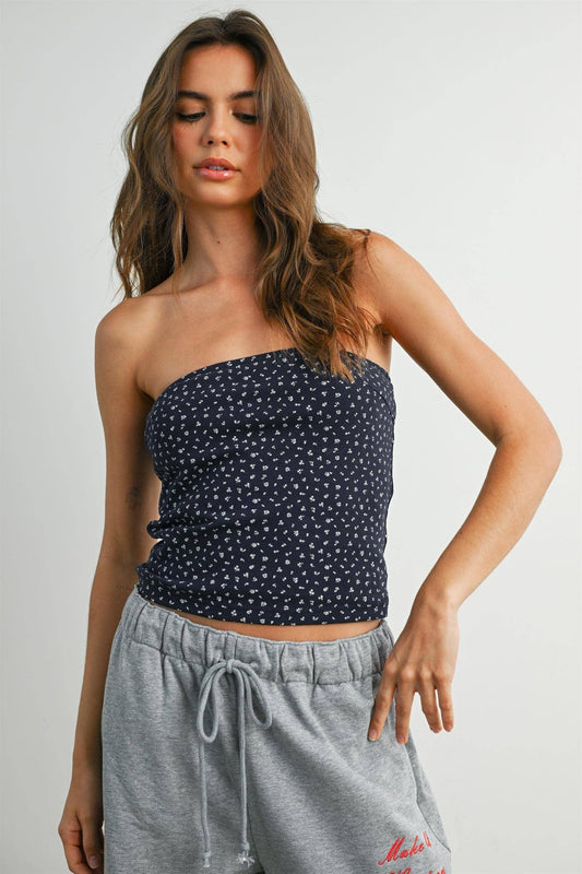 Fiona Floral Tube Top