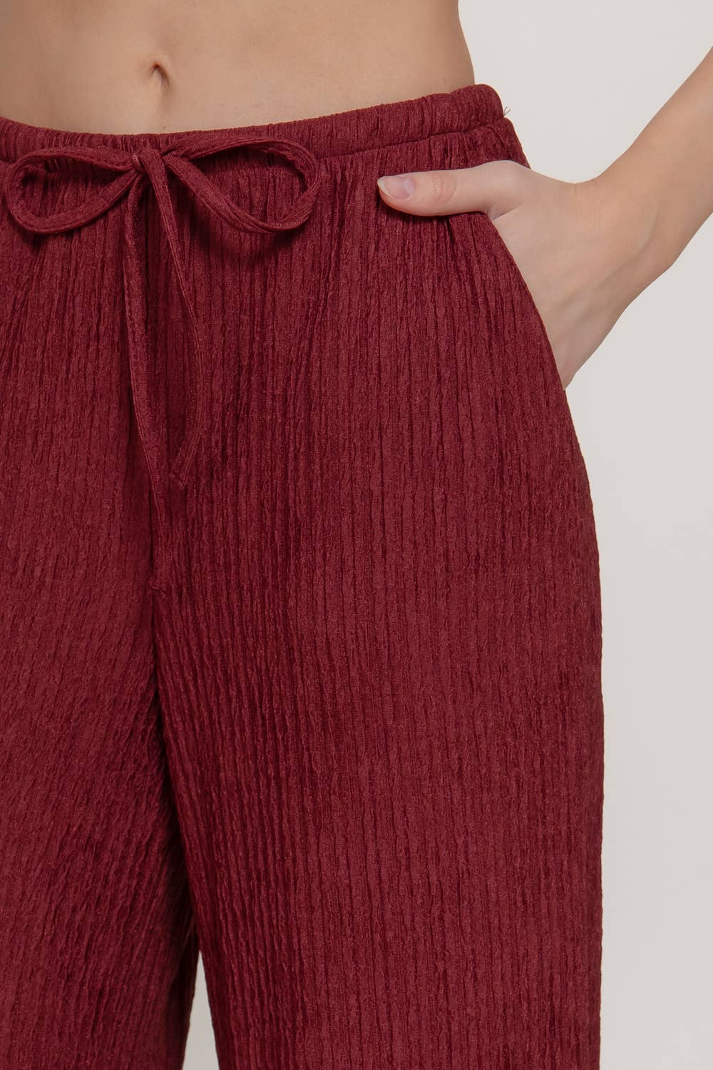 Crinkle Pallazo Pant