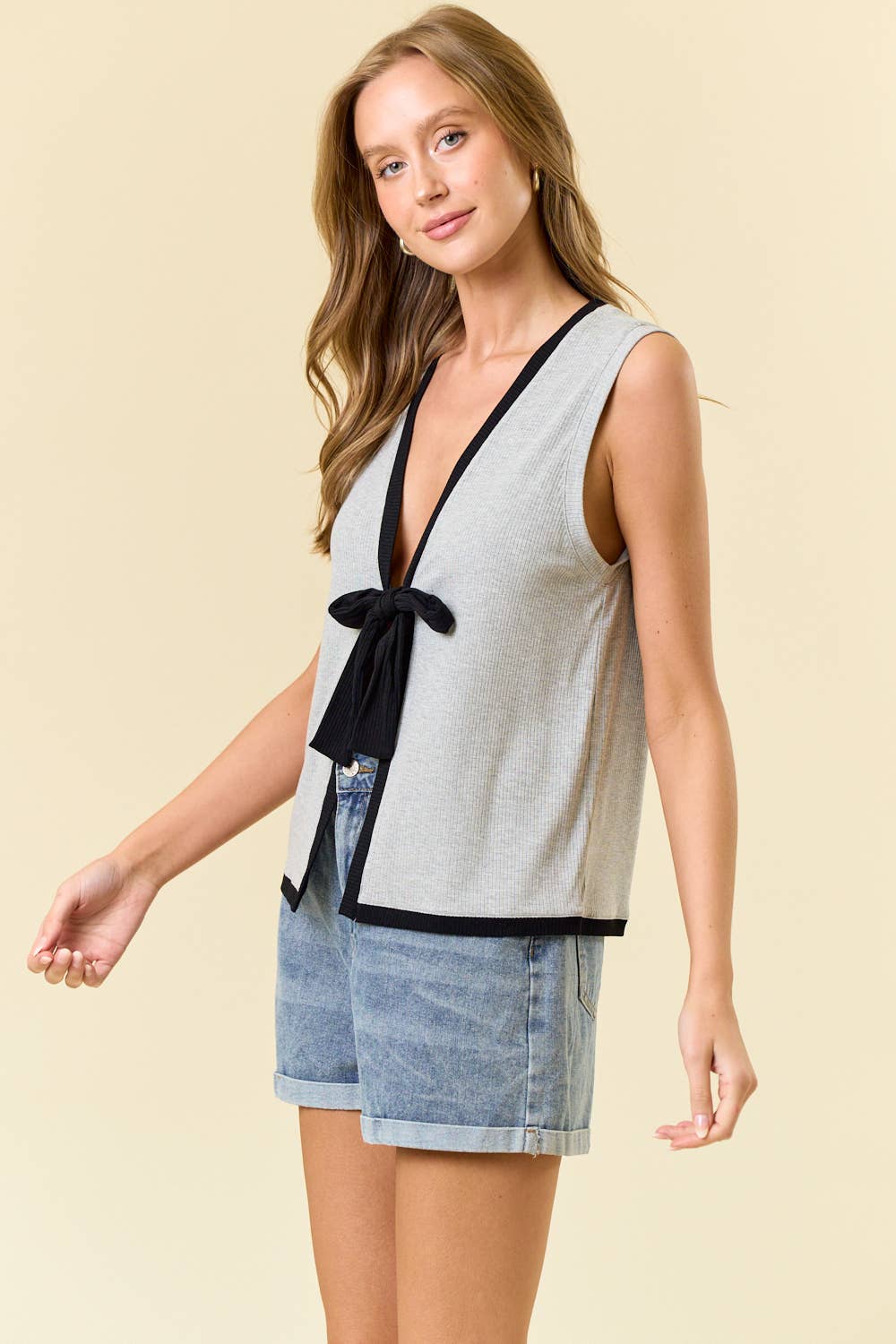Bow Babe Crochet Top
