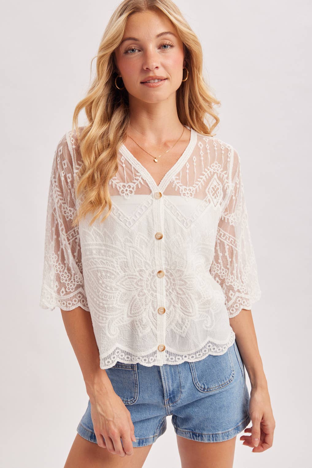 Dolled Up Lace Top