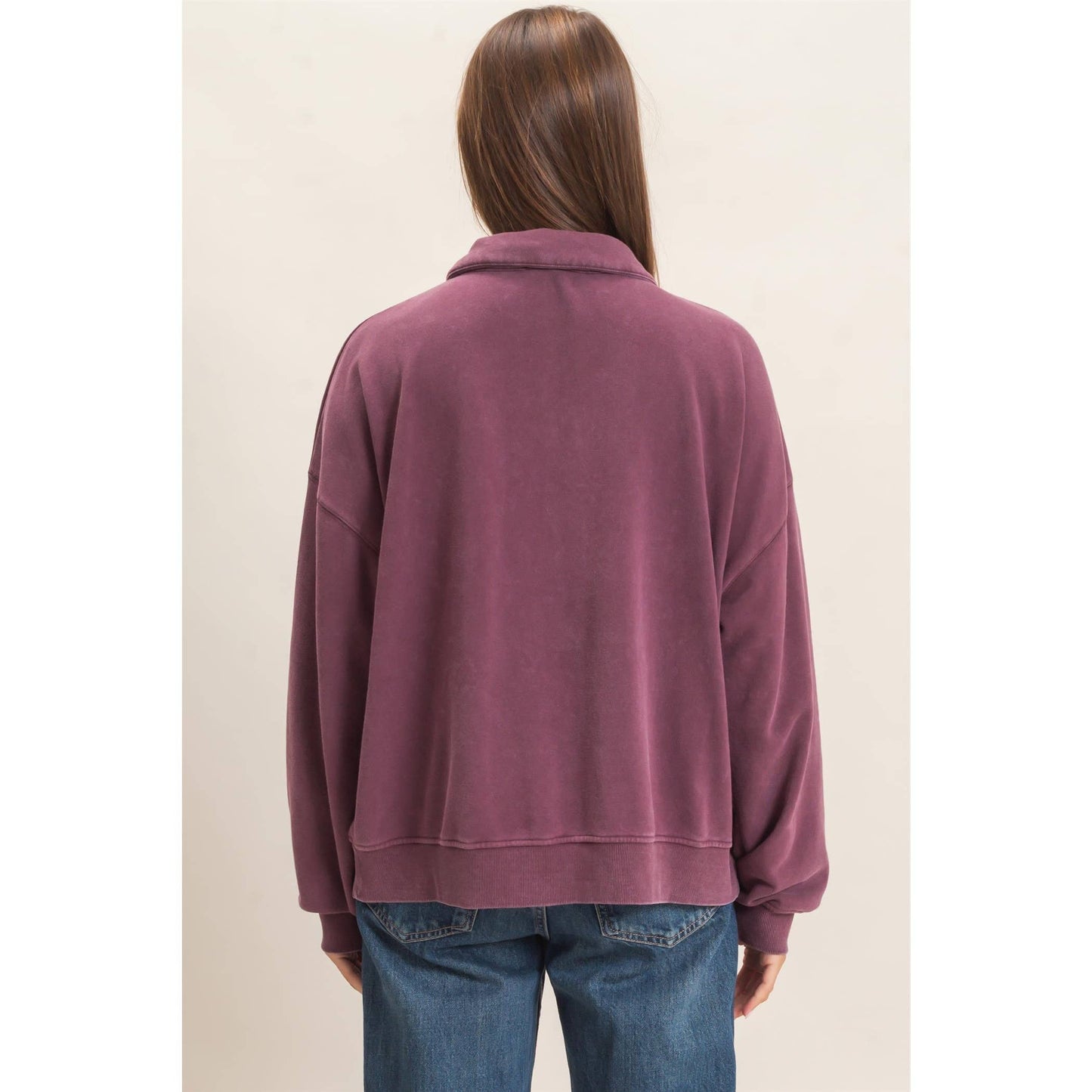 Cozy Vibes Mineral Wash Sweatshirt