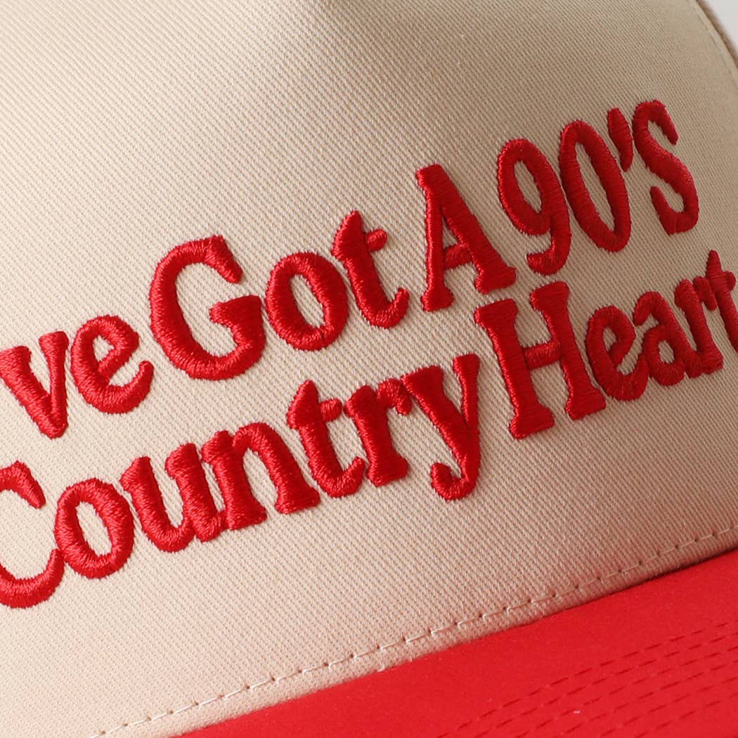 I've Got A 90's Country Heart Trucker