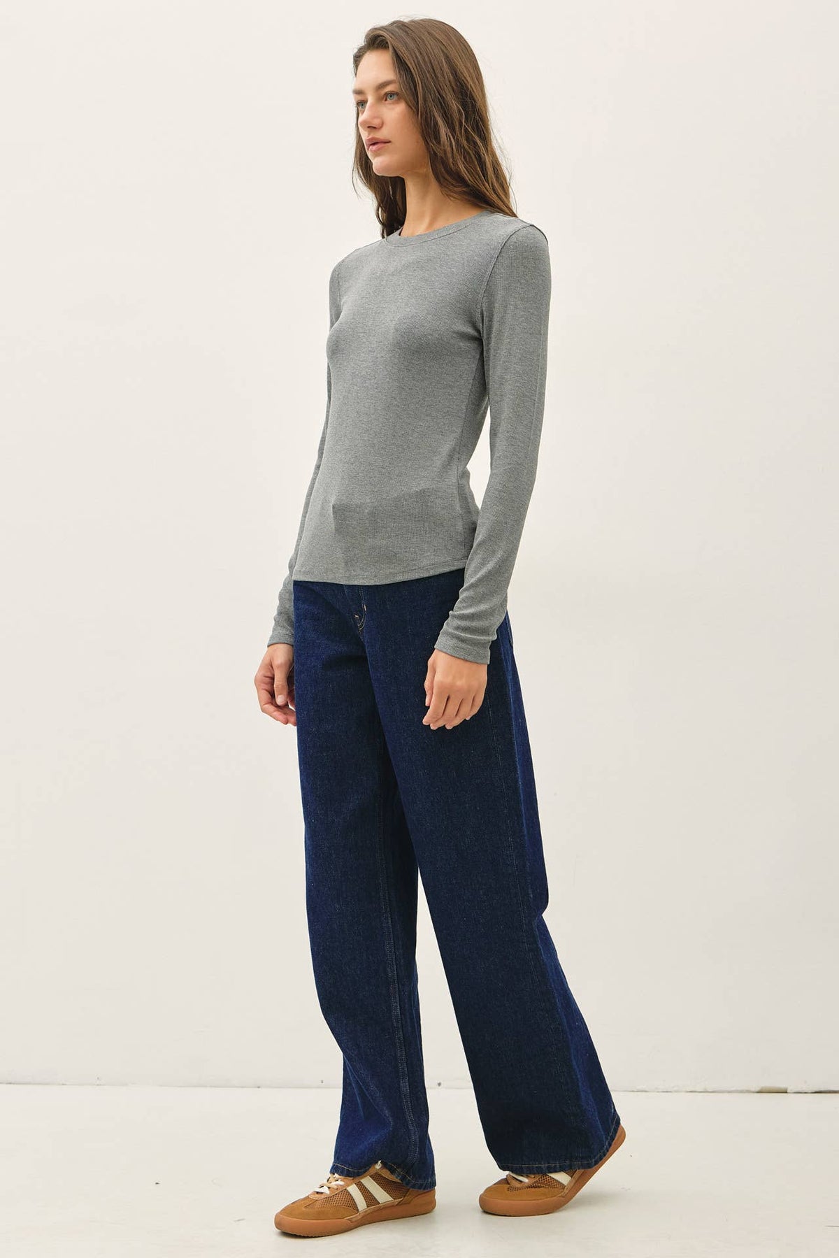 Basic Babe Ribbed Longsleeve