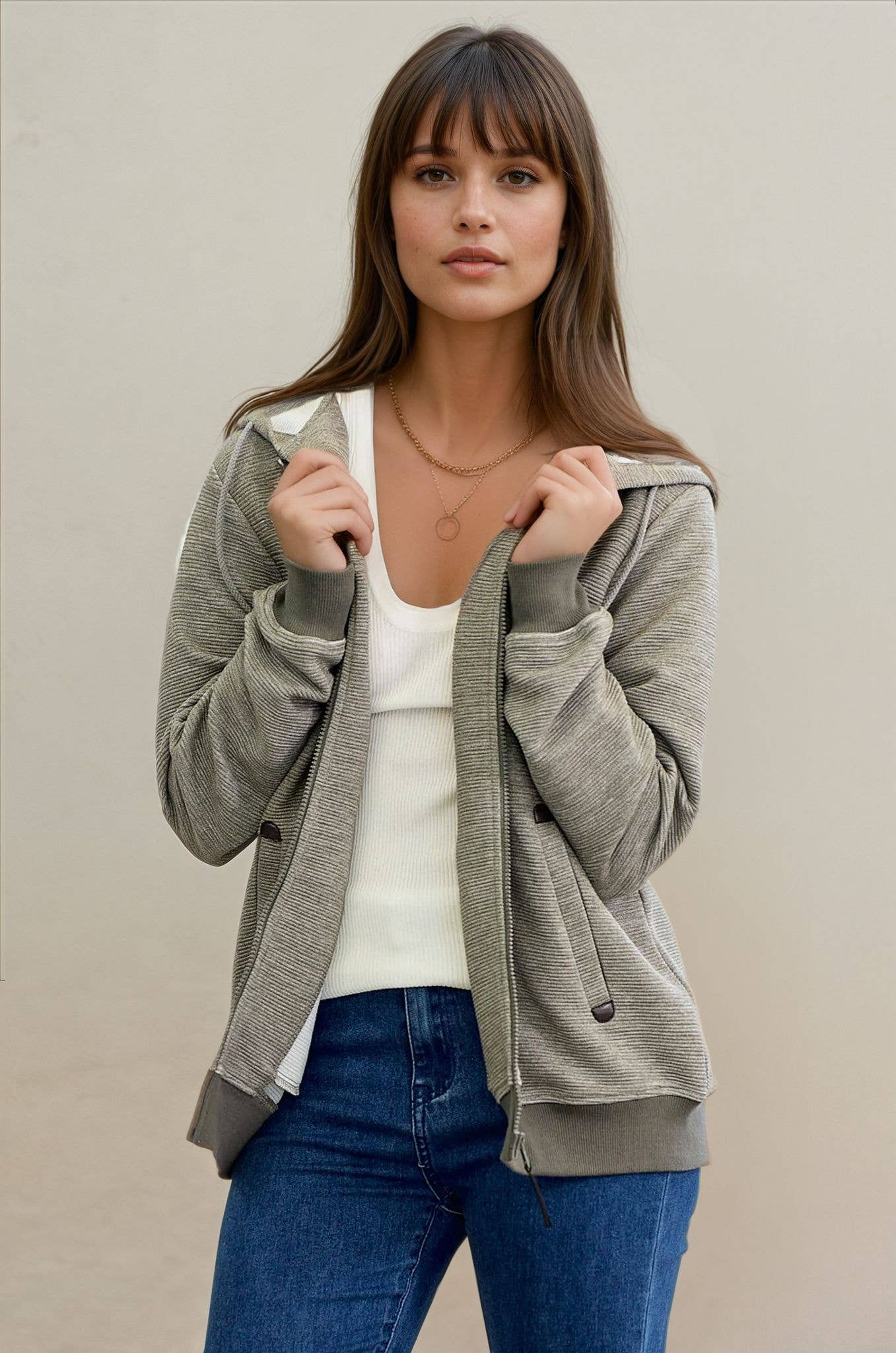 Back to the Basics Zip Hoodie