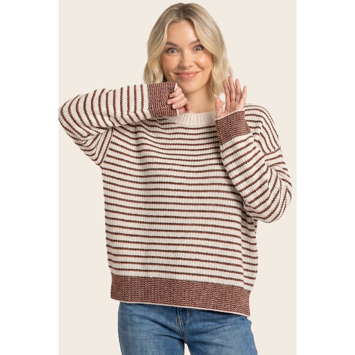 Pretty in Plum Sweater
