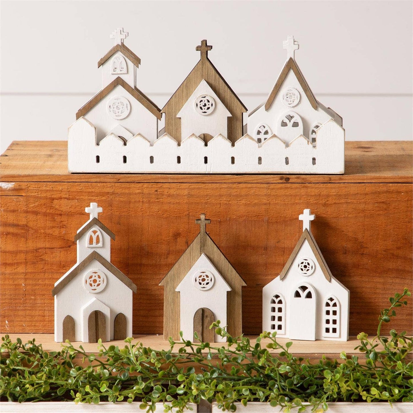 Mini Wood Churches