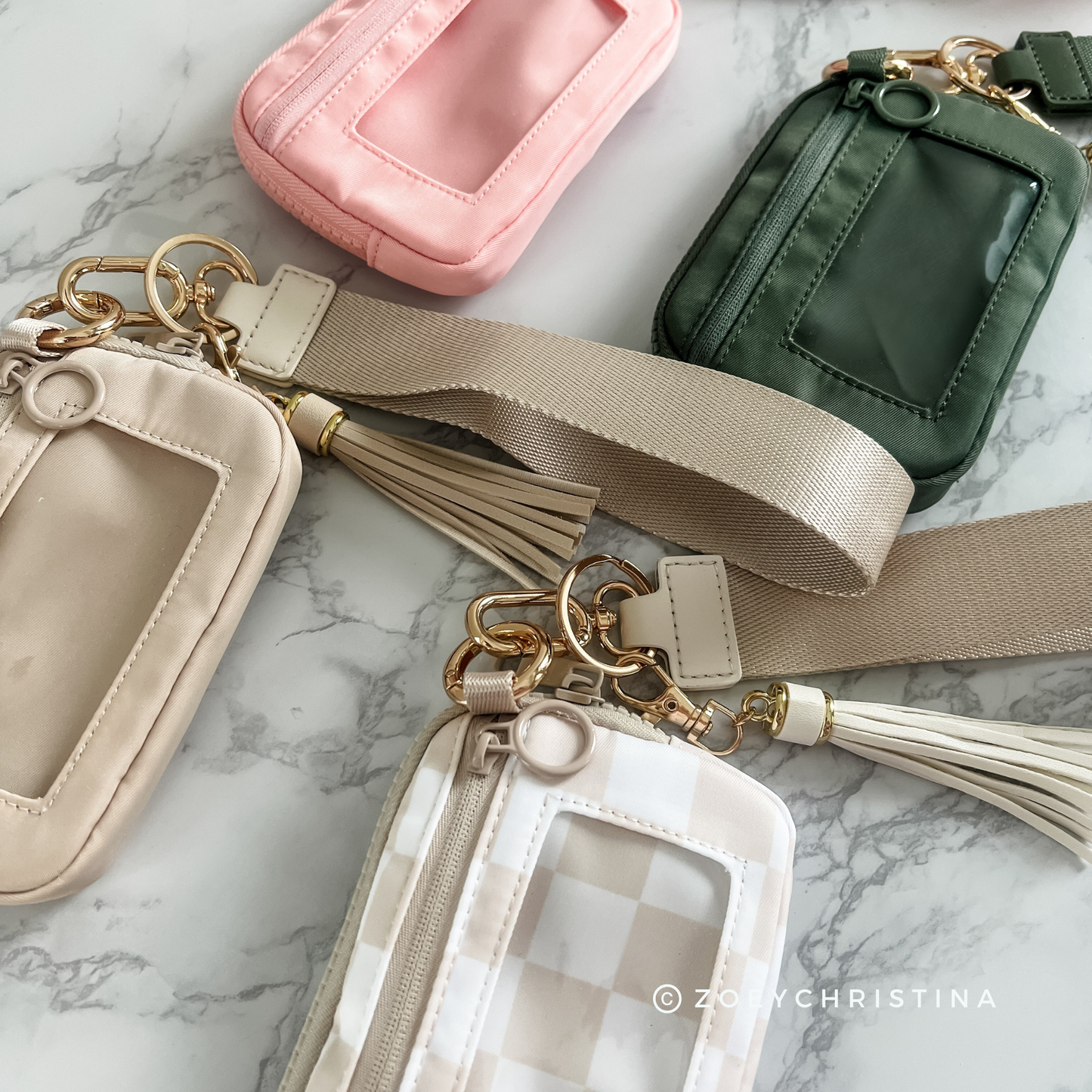 Tassel Zipper Wristlet Wallet