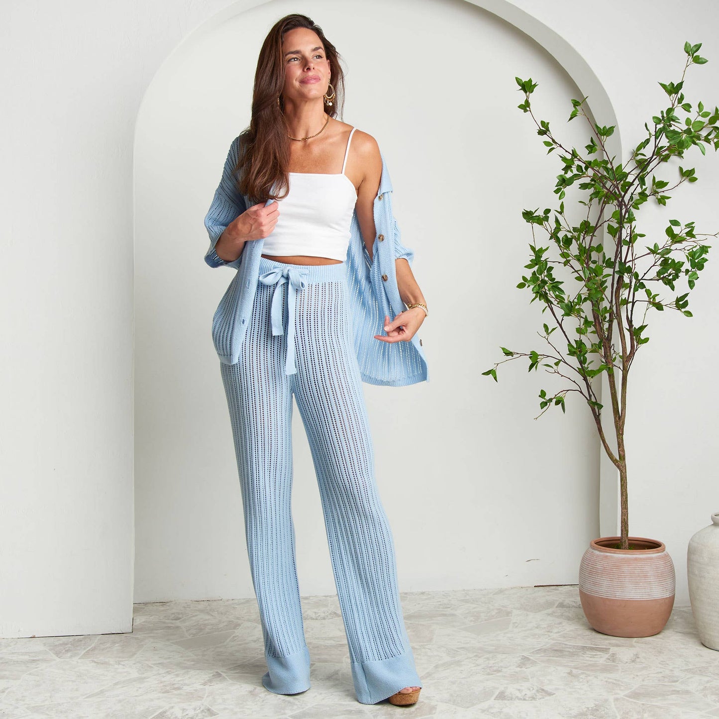 Catalina Crochet Cardi
