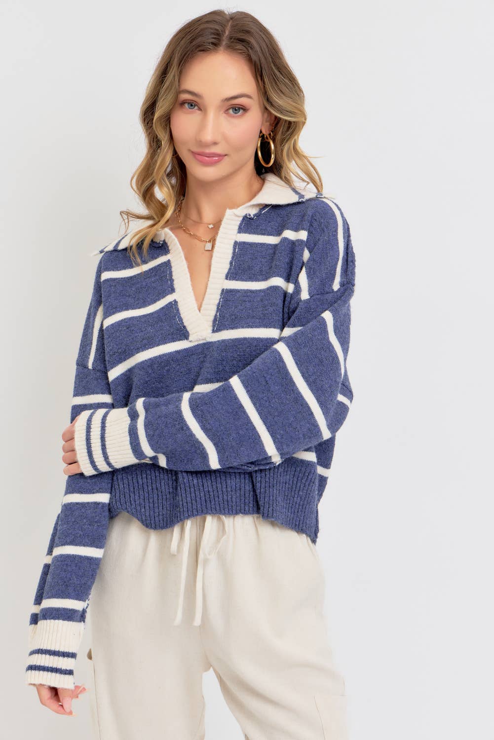 Savannah Collared Sweater