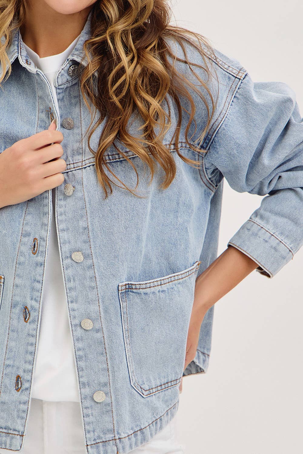 Dime a Dozen Denim Jacket