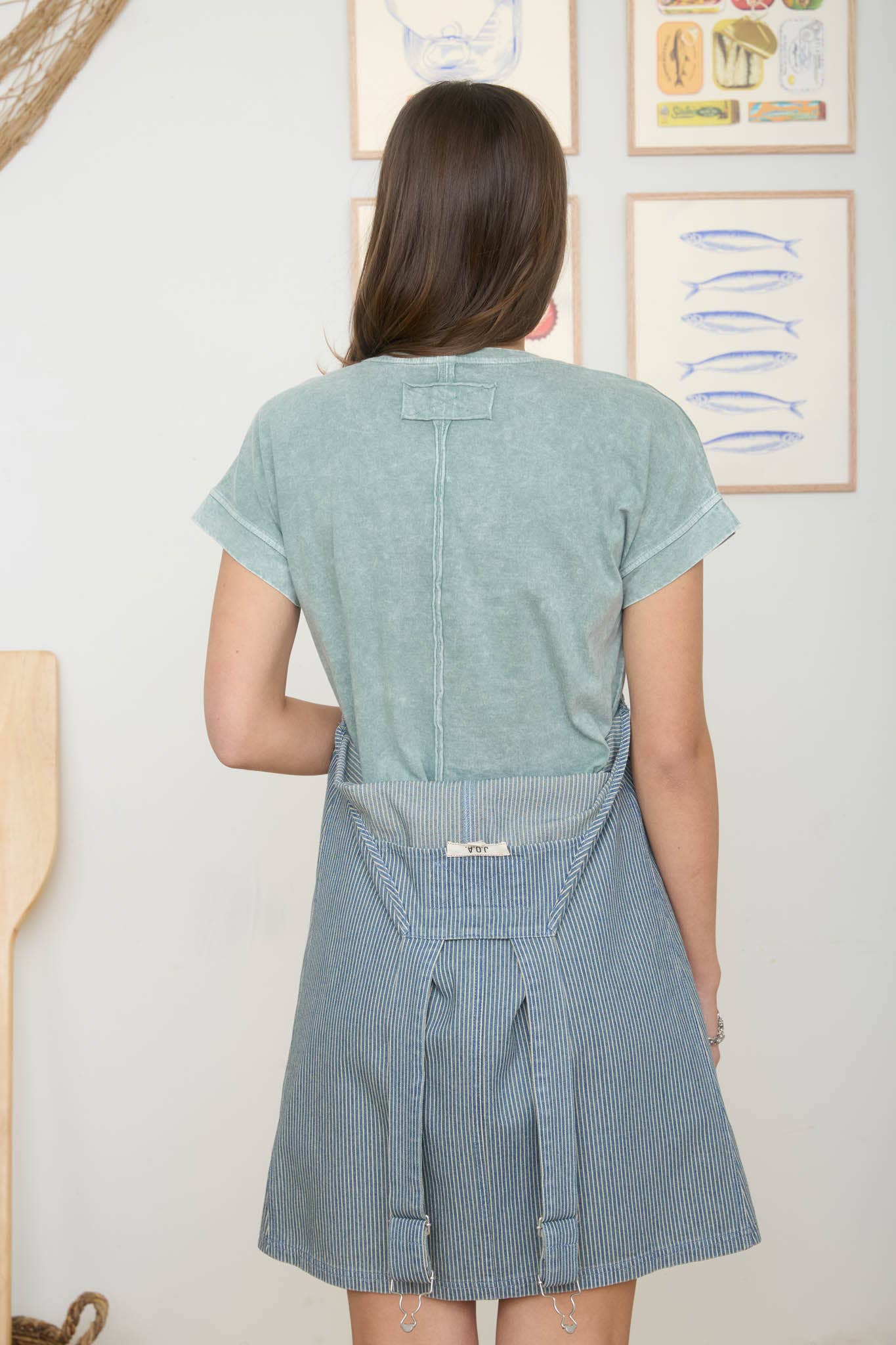 Boxy Girl Washed Tee