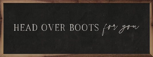 Head Over Boots For You Black