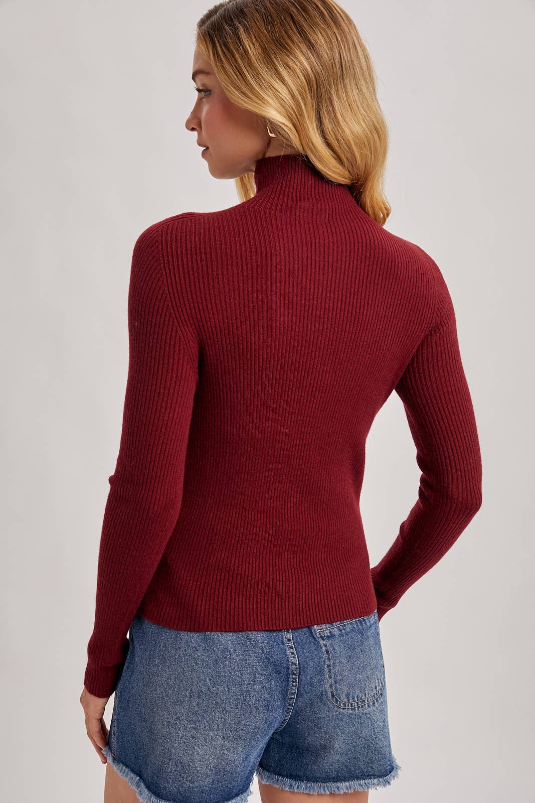 Latte Mockneck Sweater