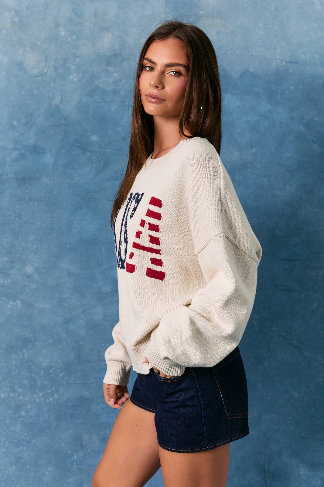 Red White and YOU Sweater
