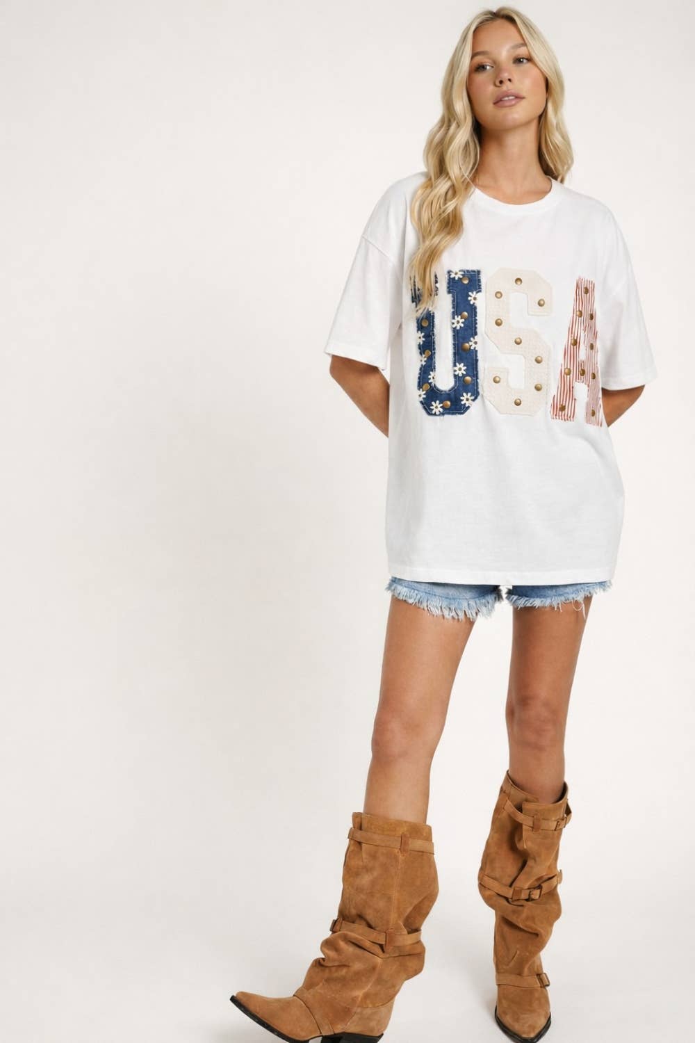 USA Studded Tee