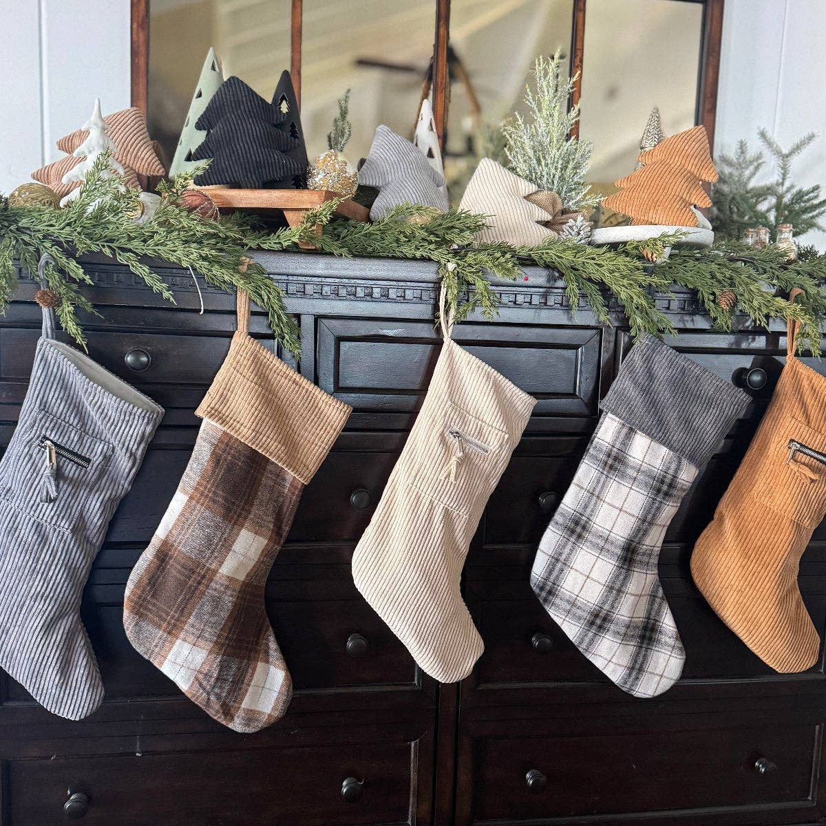 CF-3477 - Tucker/Cookie Cord. Christmas Stocking