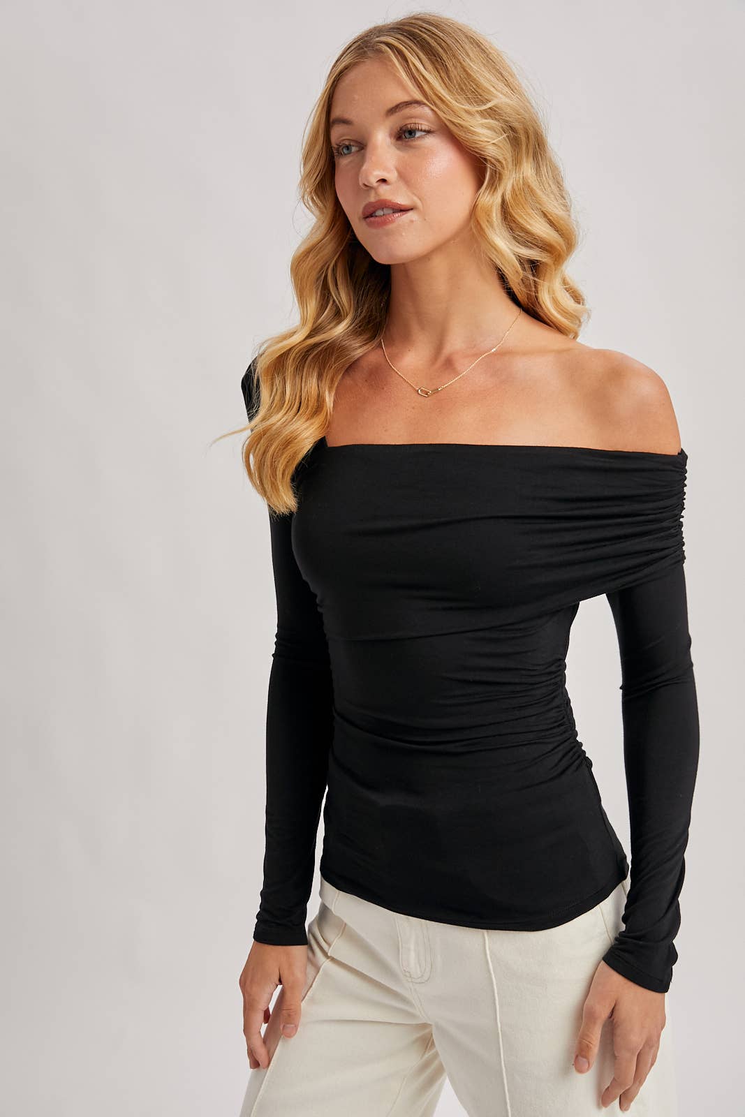 Lady Like Long Sleeve Top