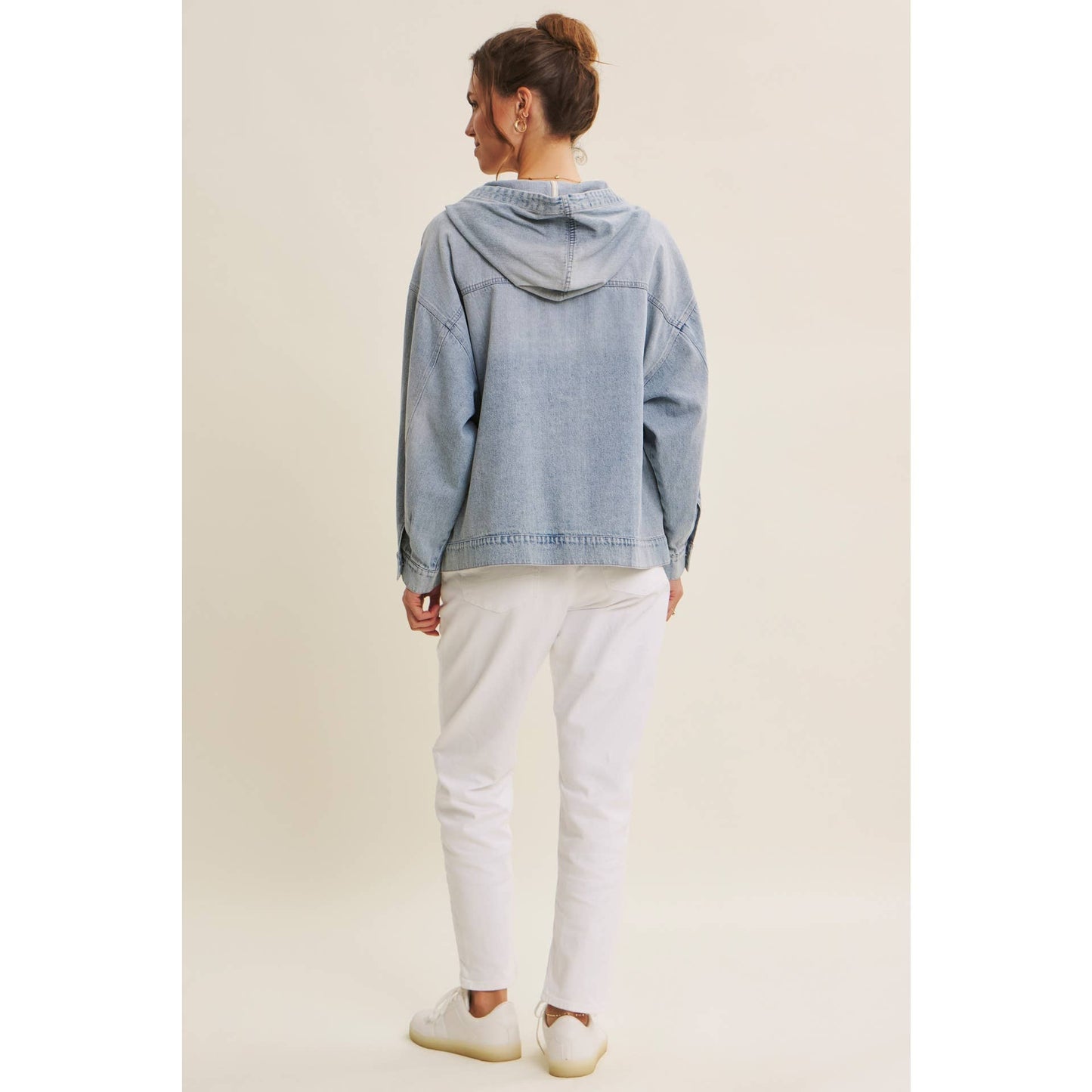 Winter Blues Denim Pullover