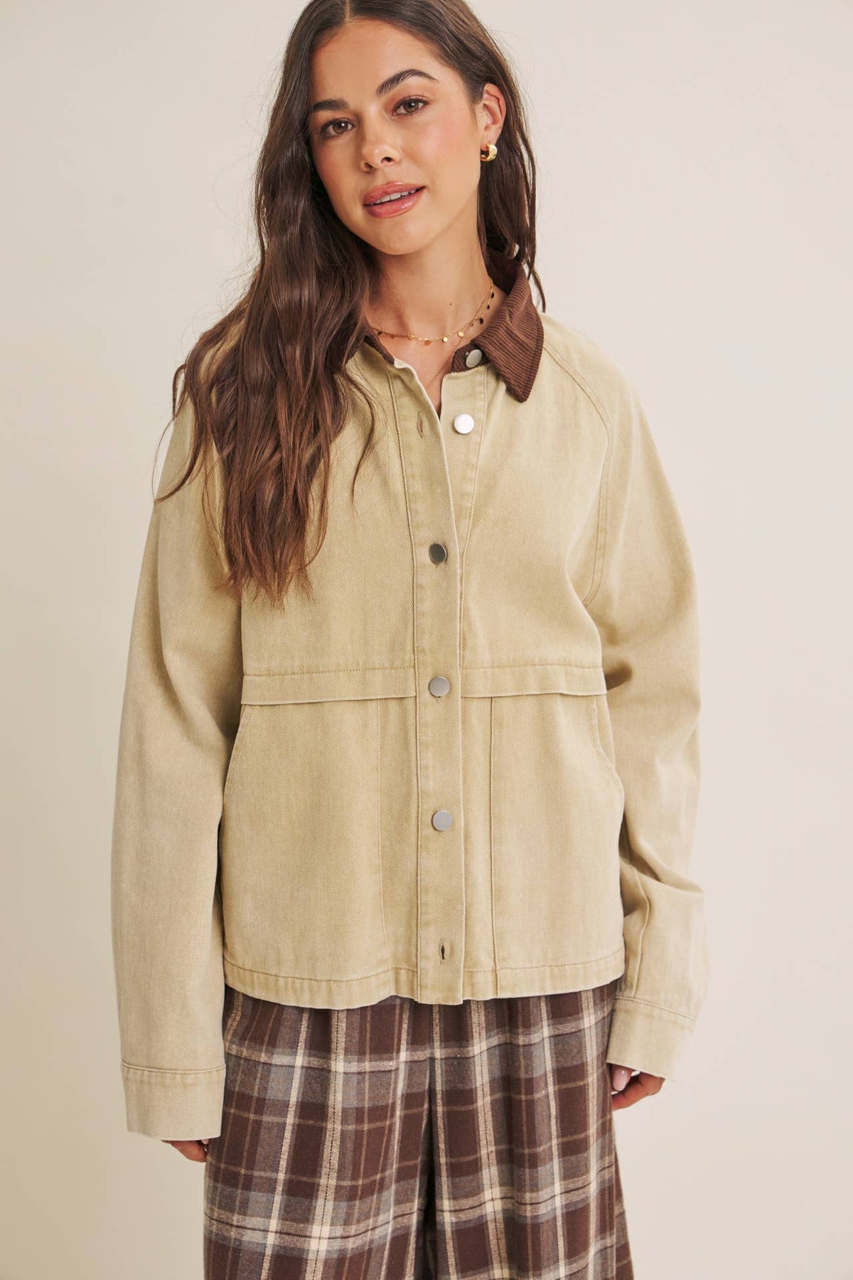 HERITAGE FIELD MINERAL-WASHED COTTON TWILL JACKET