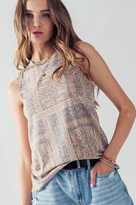HAILEE BOHO TANK