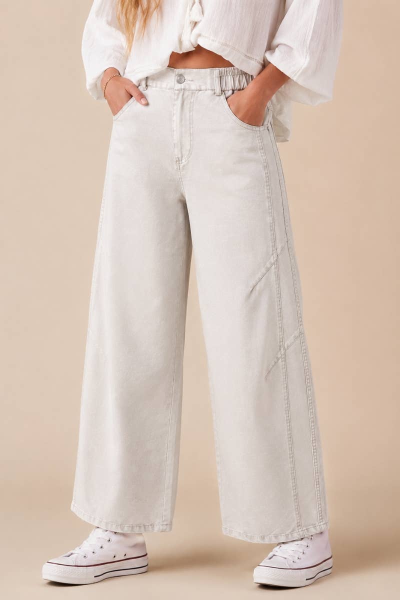 GREIGE Straight Leg Jeans