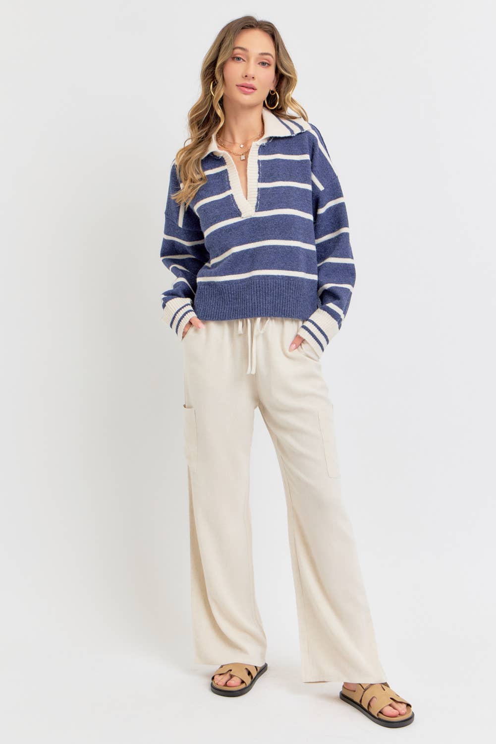 Savannah Collared Sweater
