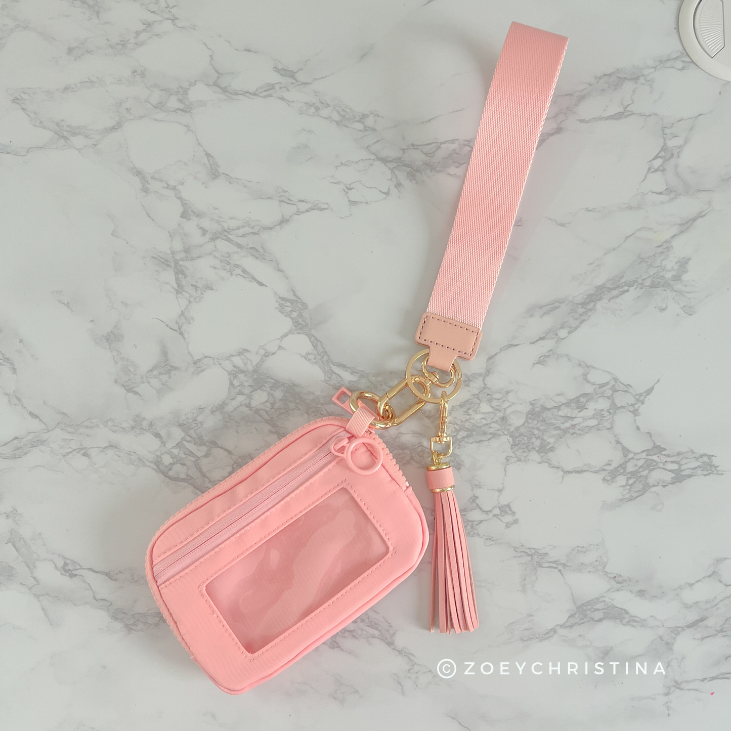 Tassel Zipper Wristlet Wallet