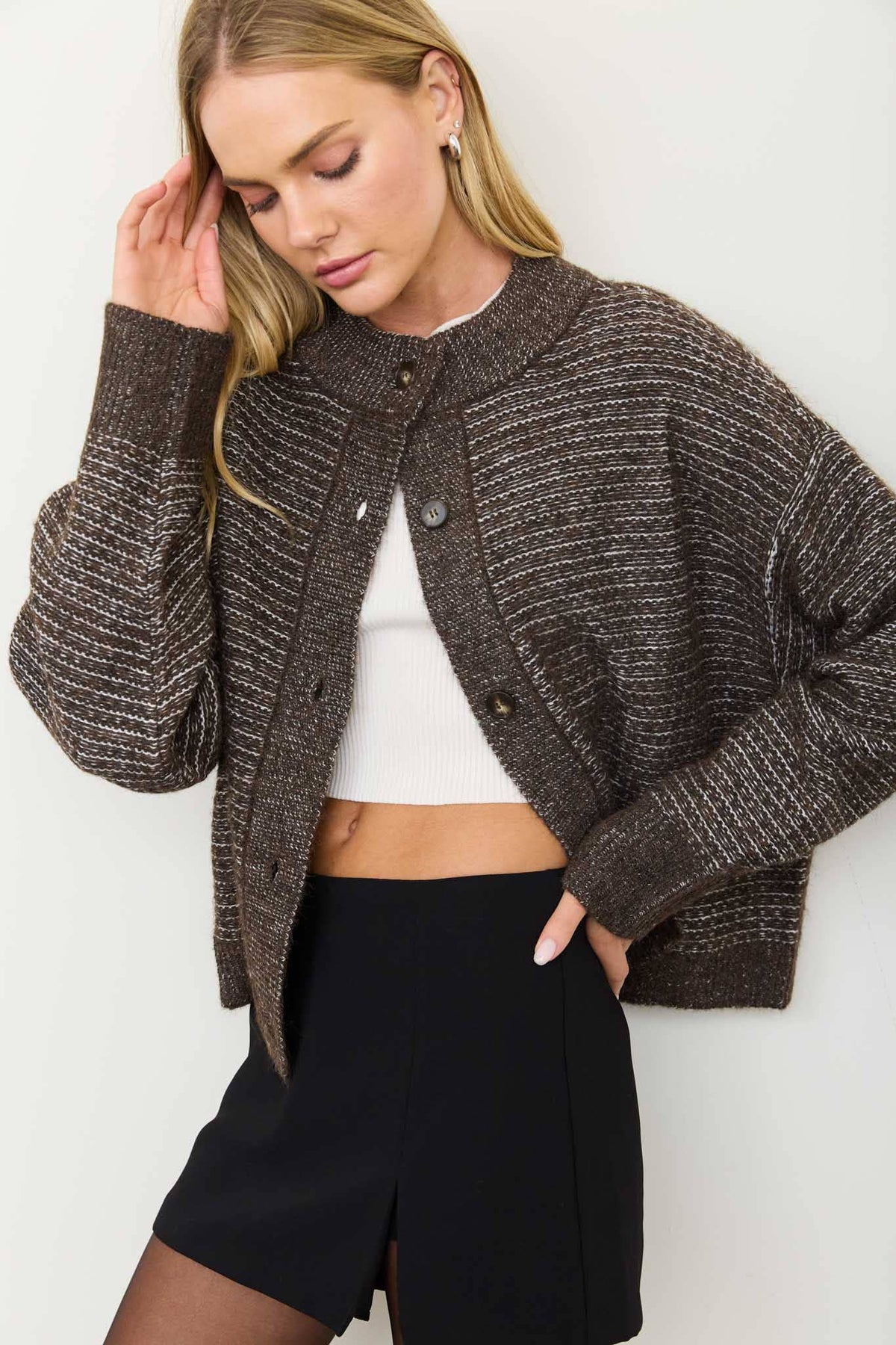 Madly Marled Cardigan