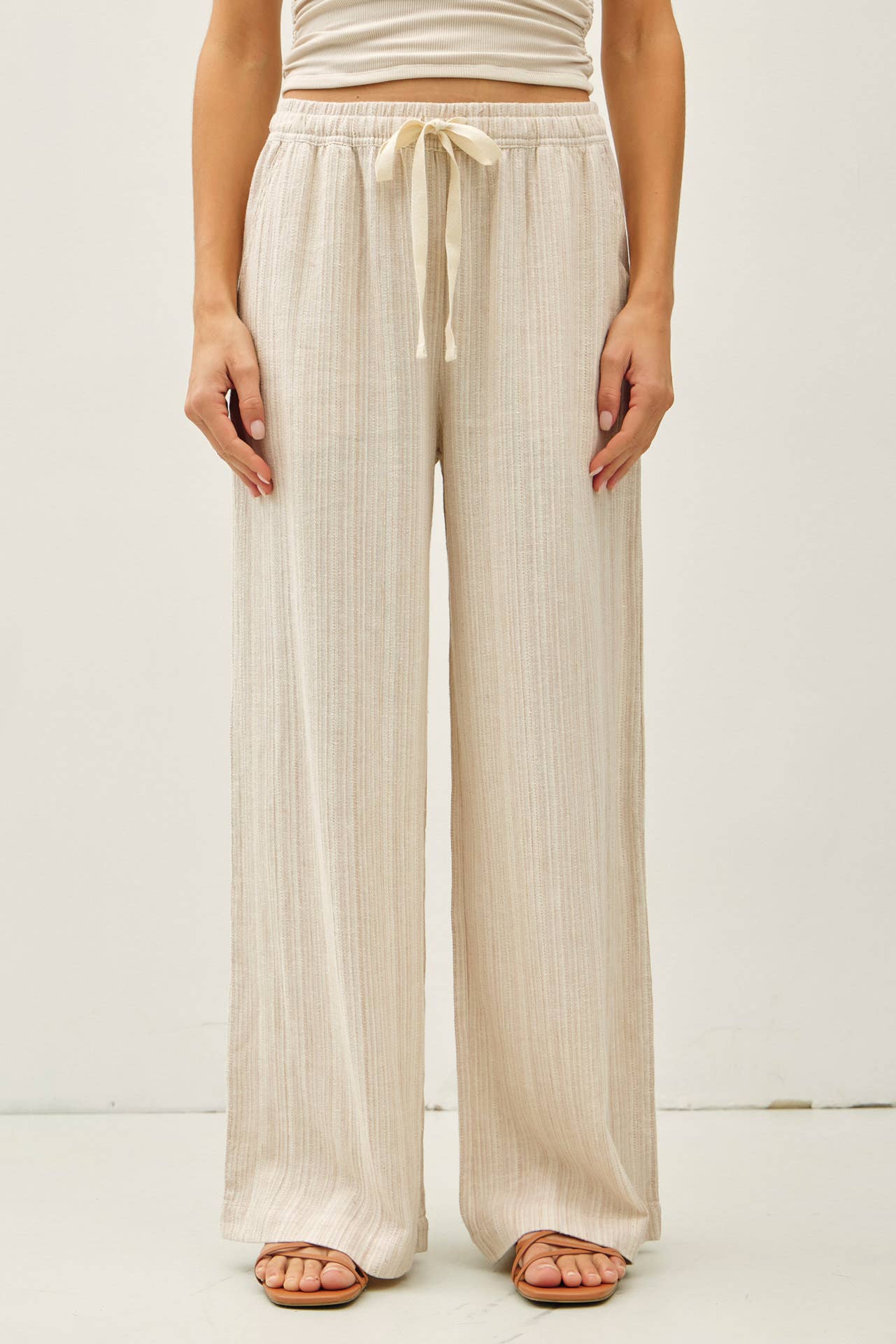 Lines and Linen Pant