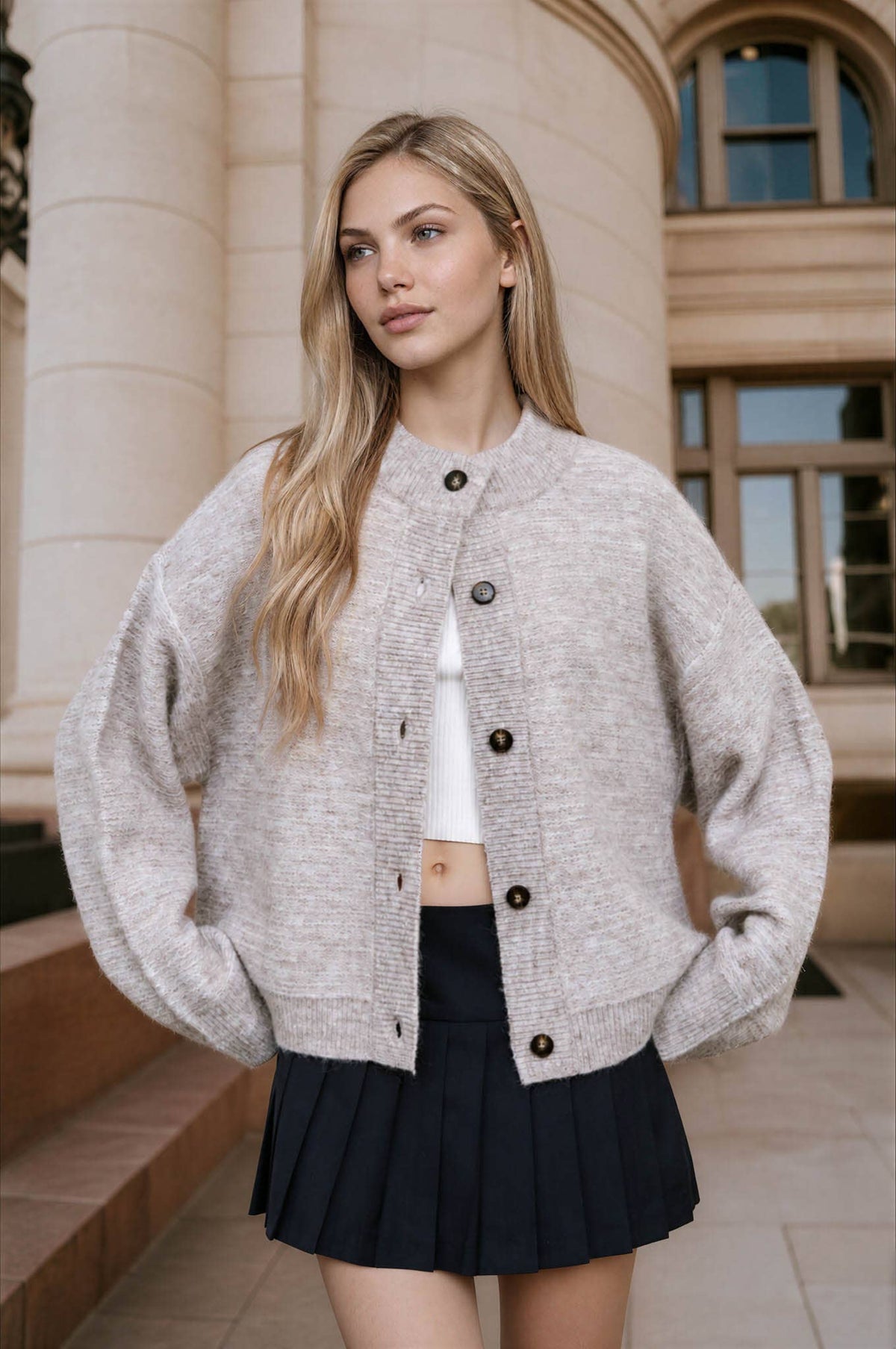 Madly Marled Cardigan