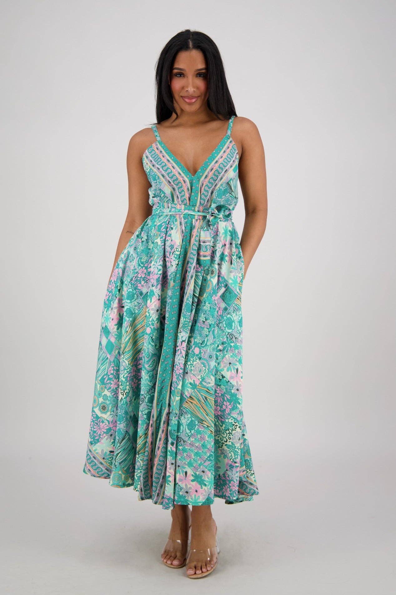 Mosaic Maxi Dress