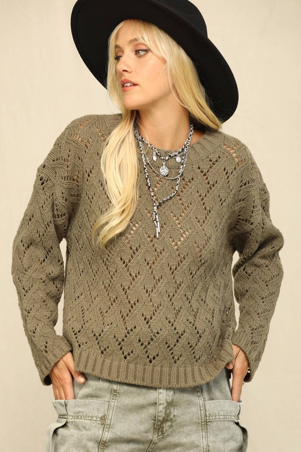 Diamond Daisy Sweater