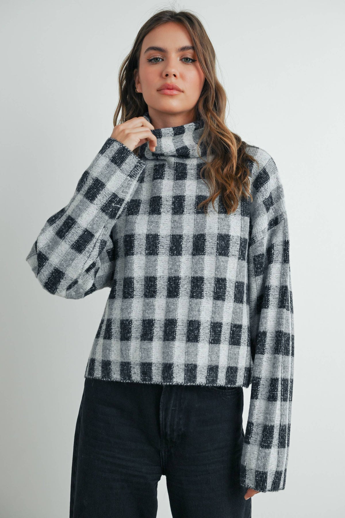 Mad in Plaid Sweater