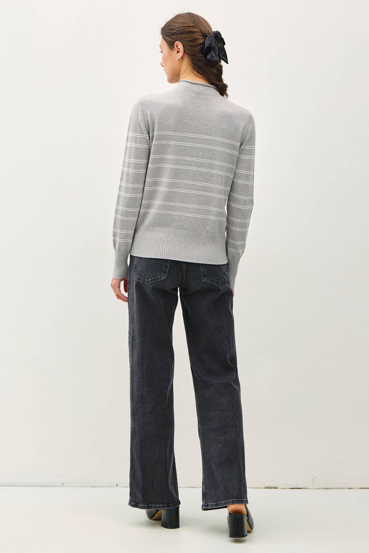 Synthia Mock Neck Top