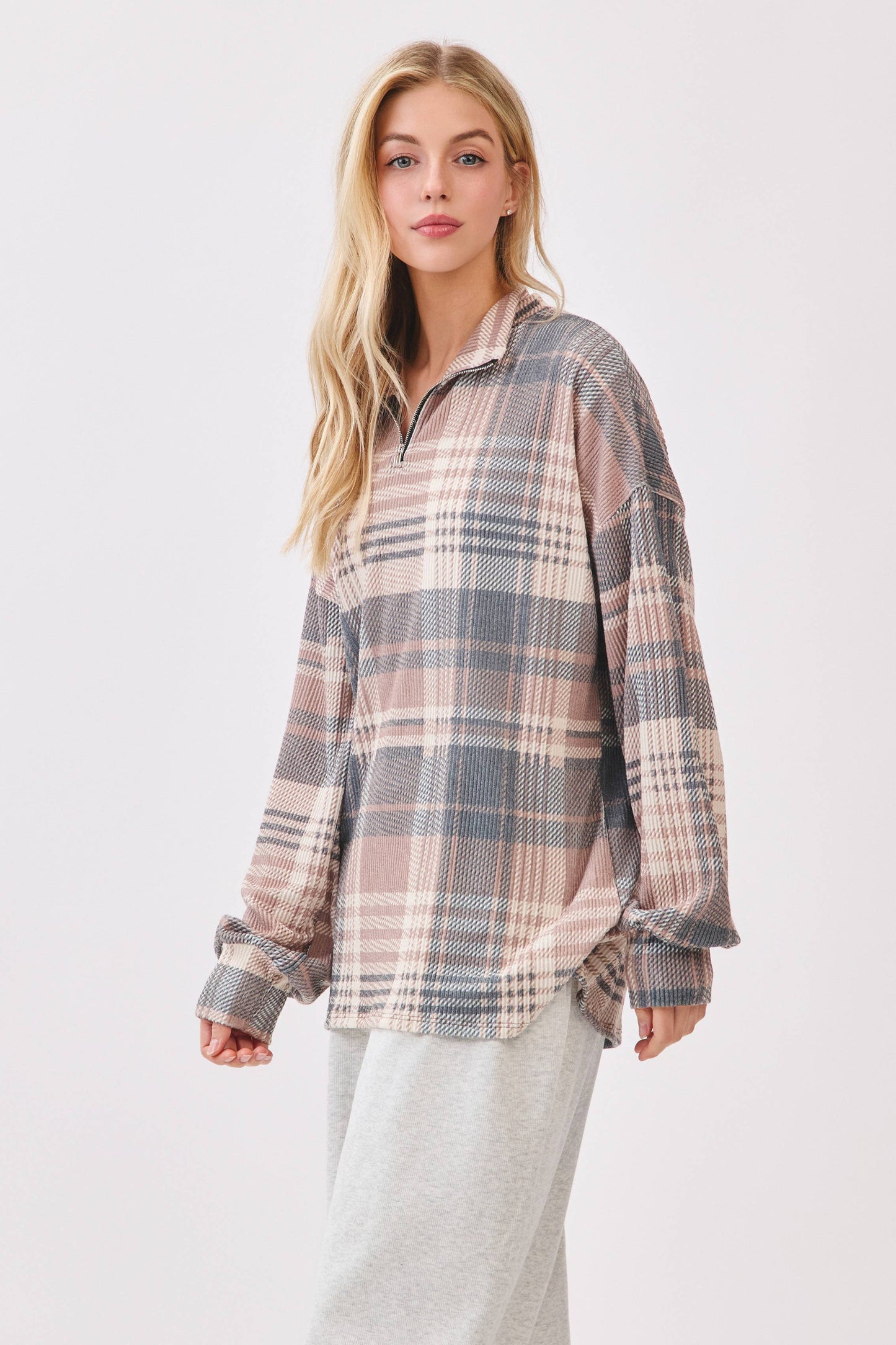 Mad about Plaid Pullover