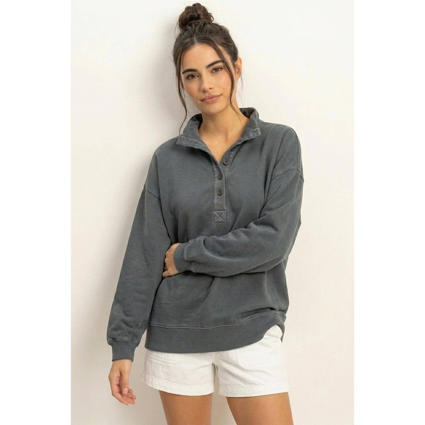 Cozy Vibes Mineral Wash Sweatshirt