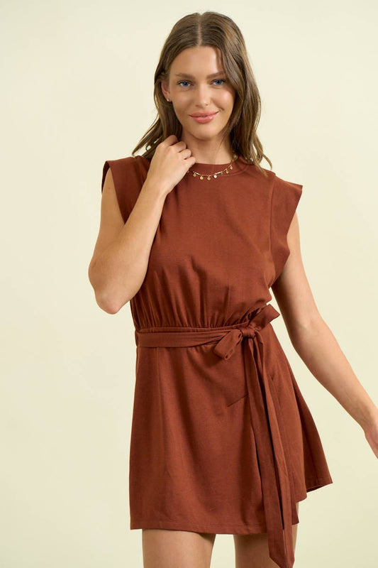 Wrap Sleeve Romper