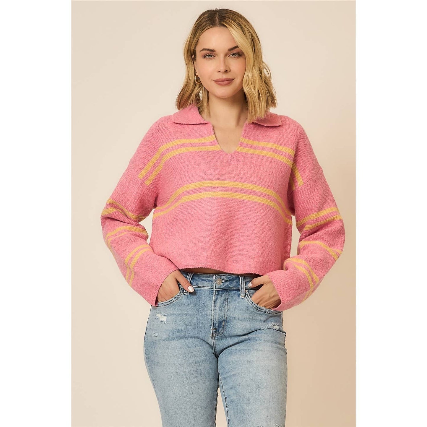 Boat Babe Navy Sweater