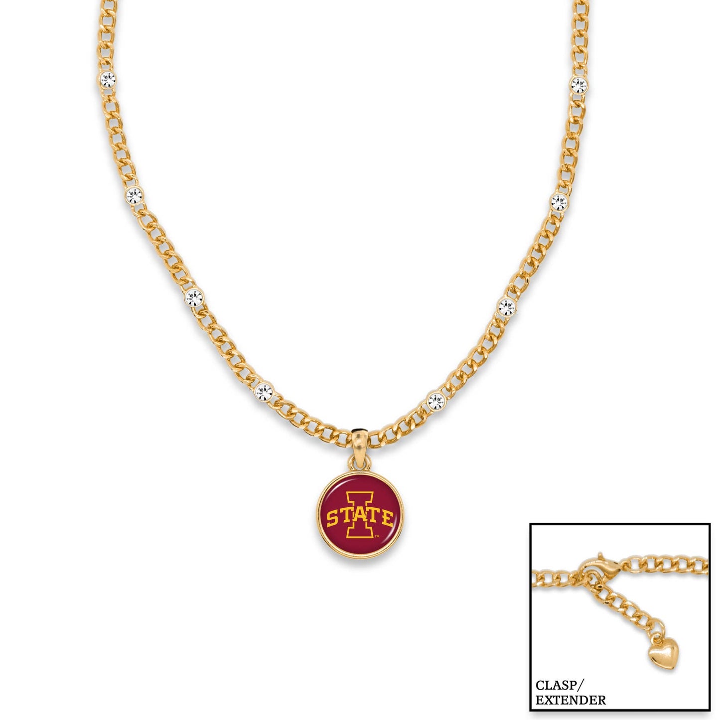 Iowa State Cyclones Gold Lydia Necklace
